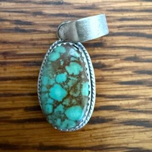 Turquoise and Sterling Silver pendant